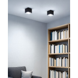 Q-36AD LED Sufitowe światło punktowe 3CCT czarne QTEC