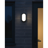 LED sufitowa lampa Q-51A 8W 720lm 4200K IP64 - czarna QTEC