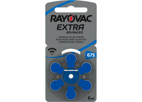 Baterie do aparatów słuchowych Rayovac PR675