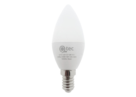 Żarówka LED Qtec 5W C37 E14 4200K