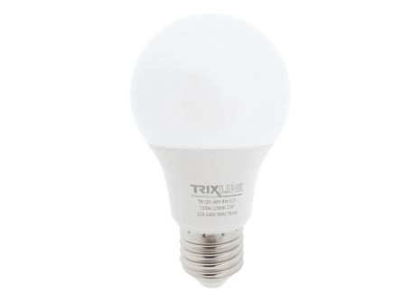 Żarówka LED Trixline 8W 720lm E27 A60 ciepła biała