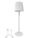 TR-102M LED stołowa lampa ładująca - biała Trixline