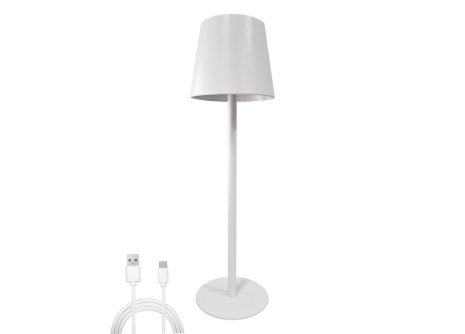 TR-102M LED stołowa lampa ładująca - biała Trixline