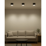 Q-12AD LED Sufitowe światło punktowe 3CCT czarne QTEC