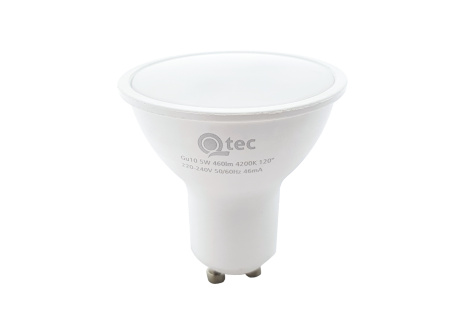 Żarówka LED Qtec 5W GU10 460lm neutralna biała