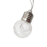 TR-603 Dekoracyjny 10x LED zewnętrzny łańcuch solarny 2m IP44 Trixline