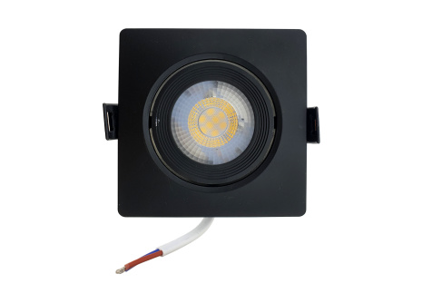 Punktowe światło LED 7W - kwadratowe TR 426 / 9697 Czarny TRIXLINE Punktowe światło LED 7W - kwadratowe TR 426 / 9697 Czarny TRIXLINE