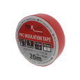 Taśma izolacyjna PVC TR-IT 205 20m, 0,13mm czerwona TRIXLINE