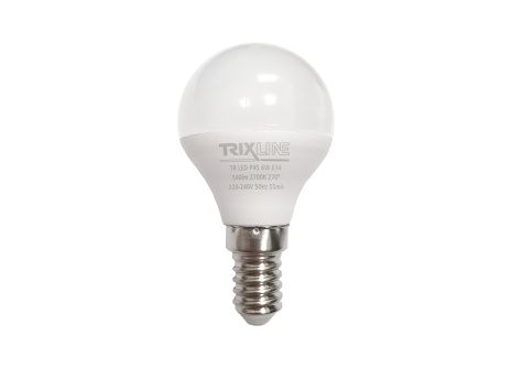 Żarówka LED Trixline 6W 540lm E14 P45 ciepła biała