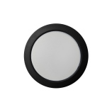 Q-55M panel LED 18W 1980lm 4000K czarny - okrągły natynkowy Qtec