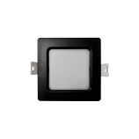 Panel LED Q-57M 3W 330lm 4000K czarny - kwadratowy natynkowy Qtec