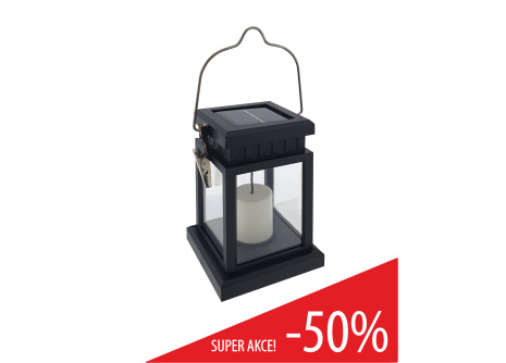 Solarny wiszący lampion z efektem świecy TR 383S Trixline