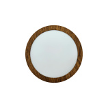 TR-153 Panel LED 12W 1008lm 4200K dekor drewno - okrągły natynkowy Trixline