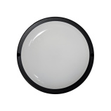 LED sufitowa lampa Q-43A 15W 1350lm 4200K IP64 - czarna QTEC