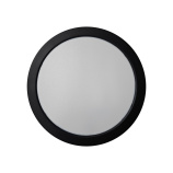 Panel LED Q-56M 24W 2640lm 4000K czarny - okrągły natynkowy Qtec