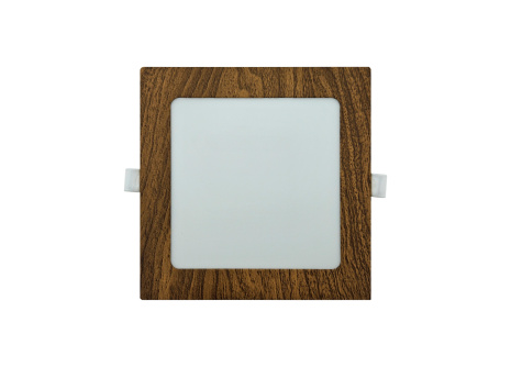 TR-150 panel LED 12W 1008lm 4200K dekor drewno - kwadratowy wpuszczany Trixline