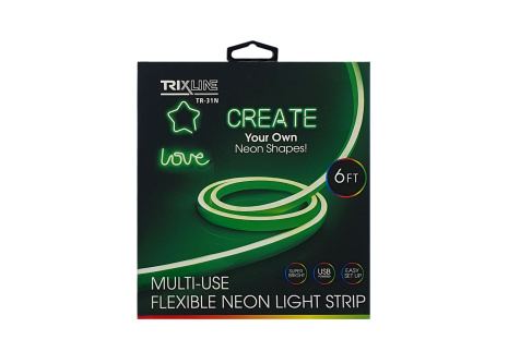 TR-31N Elastyczna NEONOWA TAŚMA LED - zielona 1,8m na USB Trixline