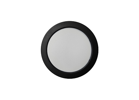 Q-61M panel LED 12W 1200lm 4000K czarny - okrągły natynkowy Qtec Q-61M panel LED 12W 1200lm 4000K czarny - okrągły natynkowy Qtec