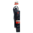 Przedłużacz czarny 5 gniazd z wyłącznikiem, 2m, Q-354F QTEC