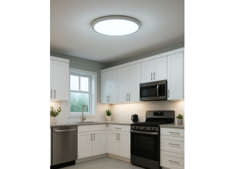 LED sufitowa lampa 3CCT TR-78S - 32W 3400lm ø40x2,5cm Trixline