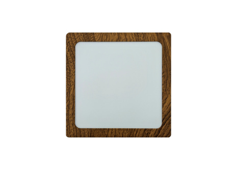 TR-156 Panel LED 12W 1008lm 4200K dekor drewno - kwadratowy natynkowy Trixline