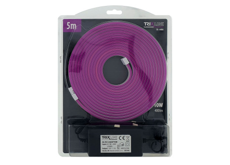 TR-44NA Elastyczna NEONOWA taśma LED - fioletowa 5m do gniazdka Trixline TR-44NA Elastyczna NEONOWA taśma LED - fioletowa 5m do gniazdka Trixline