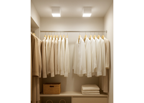 Q-35AD LED Sufitowe światło punktowe 3CCT białe QTEC