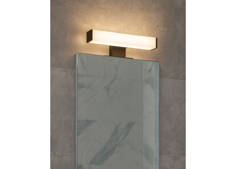 Q-316B LED 4W/350lm/4000K światło lustrzane 20cm - czarne QTEC