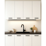 Q-65AB 18W / 1620lm / 4200K T5 oświetlenie podszafkowe z włącznikiem i złączem - czarne QTEC 120cm