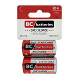 BC C-R14 UM2 Extra power Cynkowo-chlorkowa 1,5V / 2 sztuki BLISTER