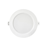 Panel LED Q-102P 9W 990lm 4000K biały - okrągły wpuszczany Qtec