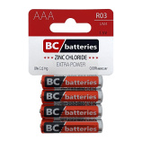 BC R03 Extra power Cynku-chlorkowe AAA/ 4 szt. BLISTER