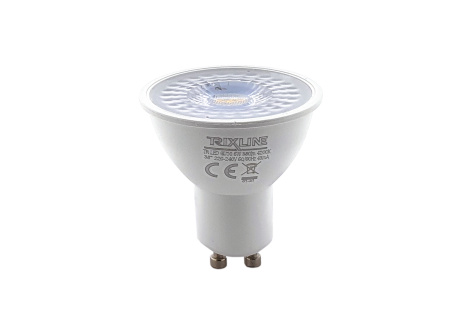 Żarówka LED Trixline 5W GU10 380lm neutralna biała ALU+PLASTIK Żarówka LED Trixline 5W GU10 380lm neutralna biała ALU+PLASTIK