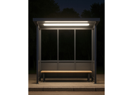 Q-156 TRI-PROOF LED 48W IP65 Pyłoszczelna oprawa Qtec