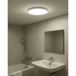 Q-220CP Lampa sufitowa LED RIMA 10W 850lm 4000K ø22,5cm/okrągła biała QTEC