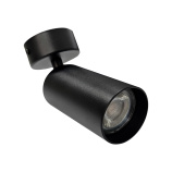 Q-01AD Lampa sufitowa punktowa 1xGU10 czarna QTEC Q-01AD Lampa sufitowa punktowa 1xGU10 czarna QTEC