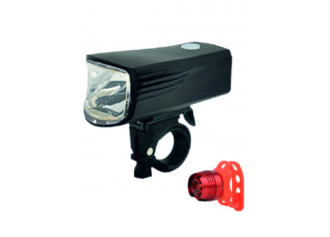 Zestaw świateł LED na rower TRIXLINE TR C243 Zestaw świateł LED na rower TRIXLINE TR C243