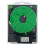 TR-41NA Elastyczna NEONOWA TAŚMA LED - zielona 5m do gniazdka Trixline