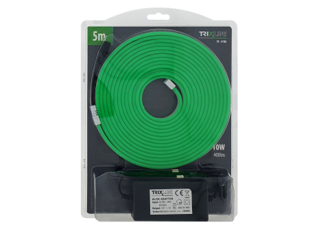TR-41NA Elastyczna NEONOWA TAŚMA LED - zielona 5m do gniazdka Trixline TR-41NA Elastyczna NEONOWA TAŚMA LED - zielona 5m do gniazdka Trixline