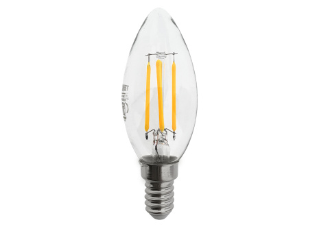 Dekoracyjna żarówka LED FILAMENT Trixline 5W 600lm C35 E14 ciepła biała