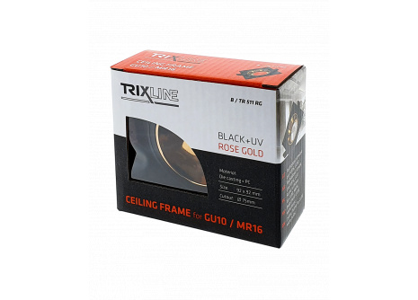 Ramka sufitowa dla MR16, GU10 TRIXLINE B/TR 511 RG, kwadratowa