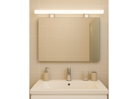 Q-322CH LED 12W/1200lm/4000K światło lustrzane 80cm - chrom QTEC