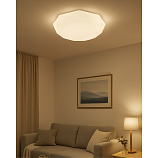 LED sufitowa lampa TR-600C - INDUS 60W 5700lm ø58cm CCT + pilot Trixline