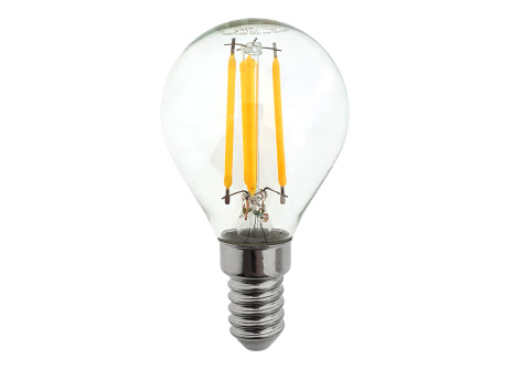 Dekoracyjna żarówka LED FILAMENT Trixline 5W 600lm G45 E14 ciepła biała