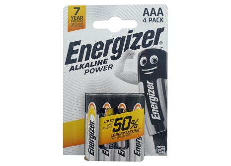 ENERGIZER LR03 Alkaliczne AAA / 4 szt. BLISTER