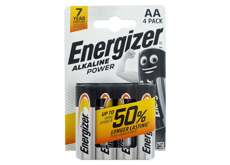 ENERGIZER LR6 Alkaliczna AA / 4 szt. BLISTER