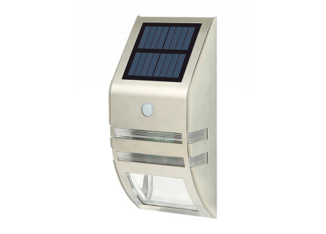 LED solarne światło z czujnikiem ruchu TRIXLINE TR 618 srebrne