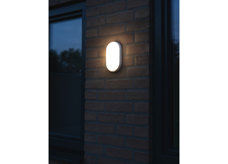 LED sufitowa lampa Q-50A 8W 720lm 4200K IP64 - biała QTEC