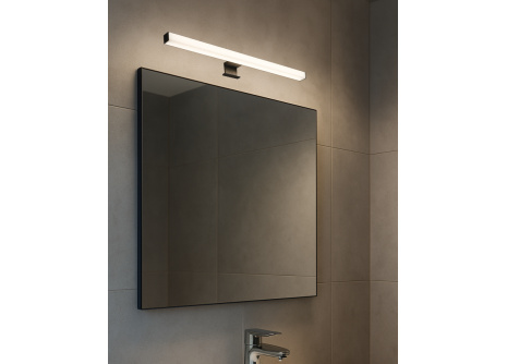 Q-317B LED 6W/500lm/4000K światło lustrzane 40cm - czarne QTEC