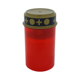 HD -122F Cmentarne świece LED z timerem czerwona